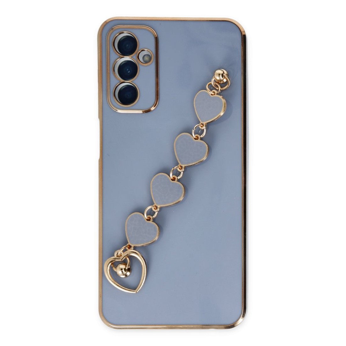  Samsung Galaxy M23 Kılıf Esila Silikon - Gri
