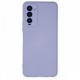  Tecno Camon 18P Kılıf Nano içi Kadife Silikon - Lila
