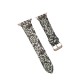 Apple Watch 38mm Creeper Desenli Kordon - Siyah Apple Watch 38mm Creeper Desenli Kordon - Siyah