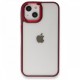 iPhone 14 Plus Kılıf Dora Kapak - Kırmızı iPhone 14 Plus Kılıf Dora Kapak - Kırmızı