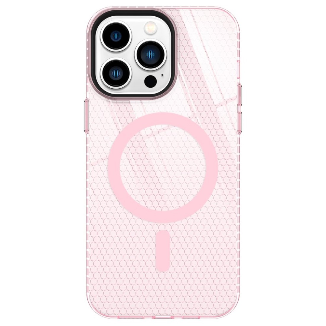  iPhone 14 Pro Kılıf Beta Magneticsafe Silikon - Pembe