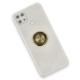 Oppo A15S Kılıf Gros Yüzüklü Silikon - Gold Oppo A15S Kılıf Gros Yüzüklü Silikon - Gold