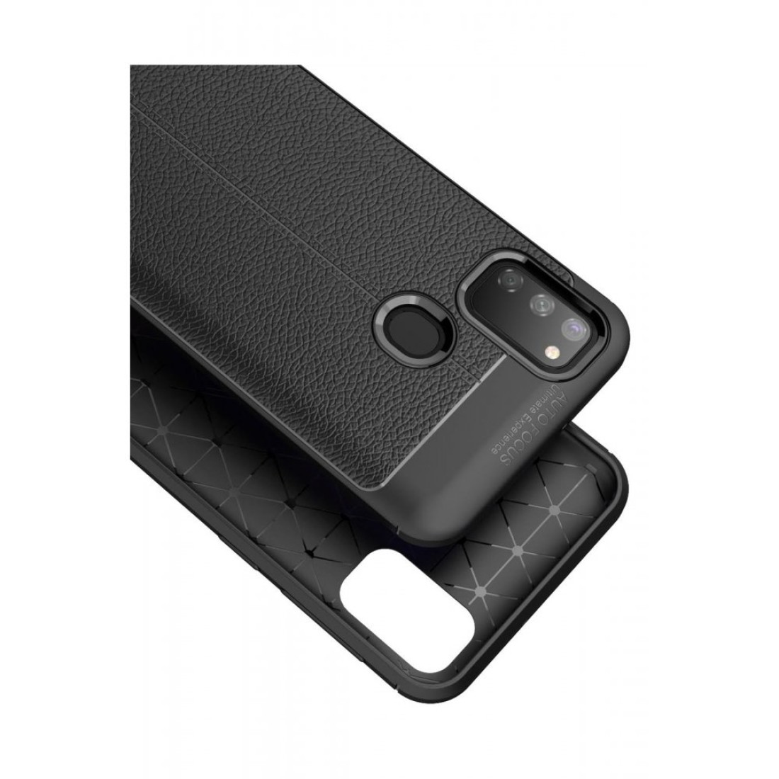  Samsung Galaxy M30S Kılıf Auto Focus Kapak - Kırmızı