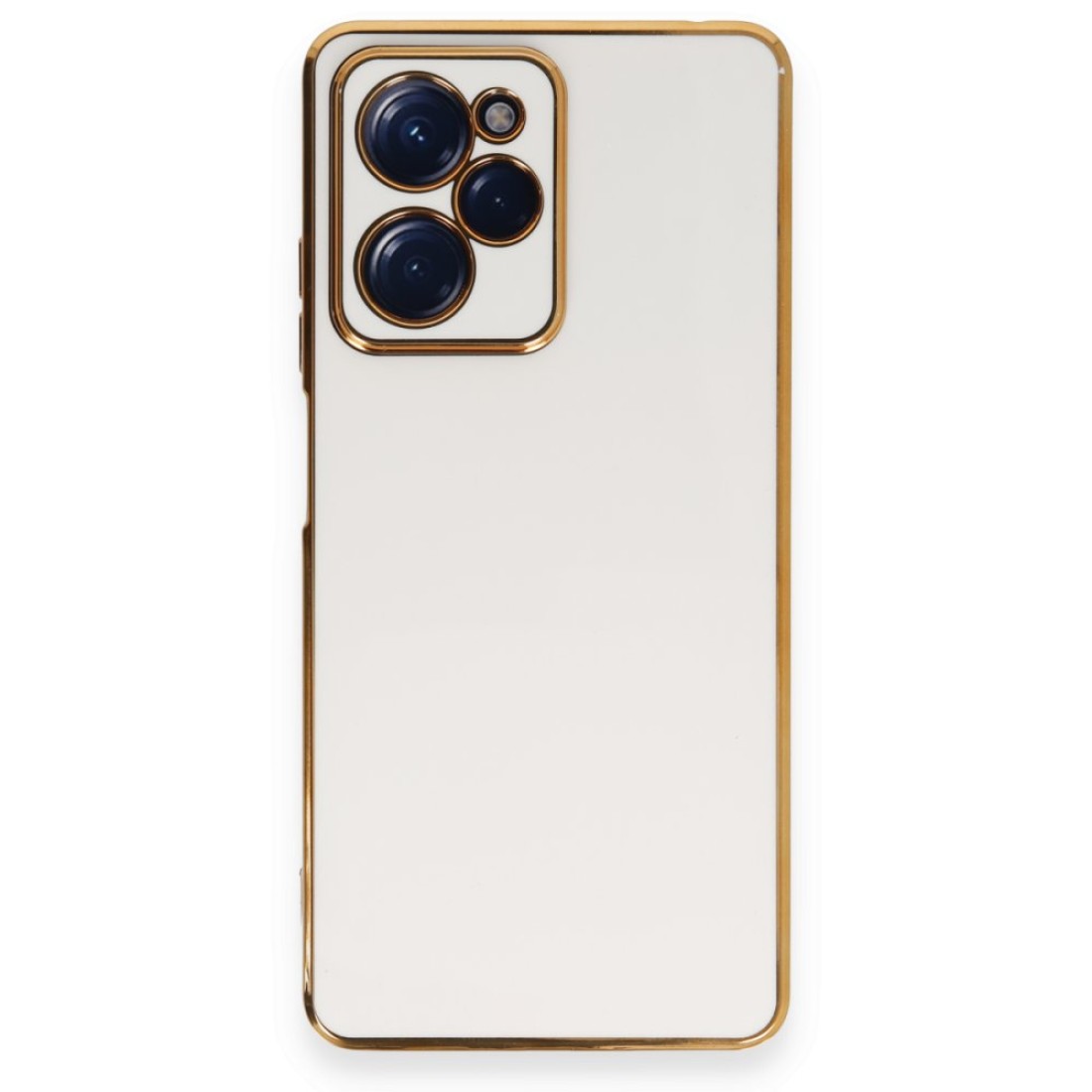  Xiaomi Poco X5 Pro 5G Kılıf Volet Silikon - Beyaz