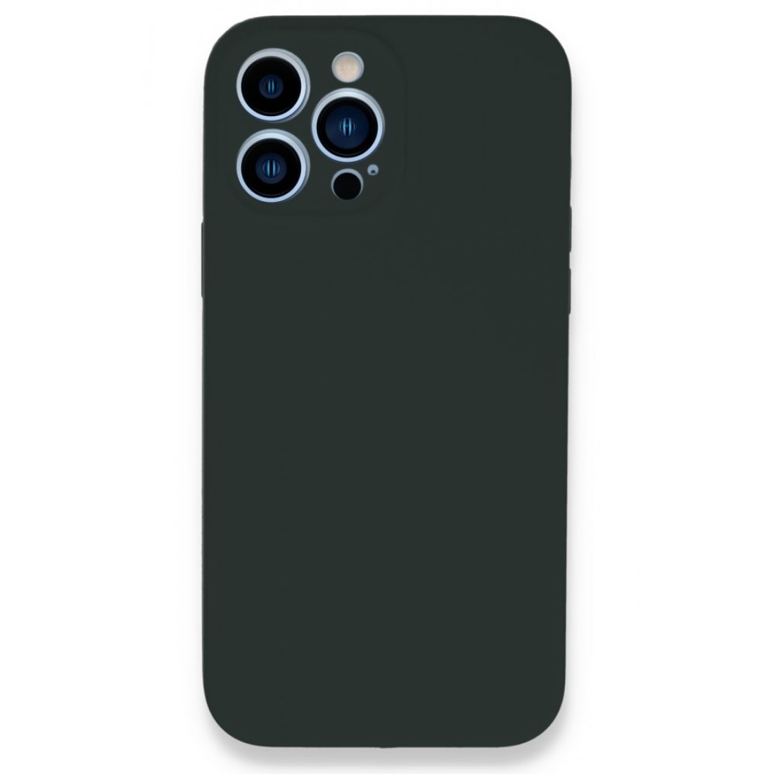  iPhone 13 Pro Max Kılıf Lansman Legant Silikon - Koyu Yeşil