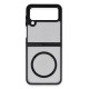  Samsung Galaxy Z Flip 4 Kılıf Blur Fold Magsafe Kapak - Mat Siyah