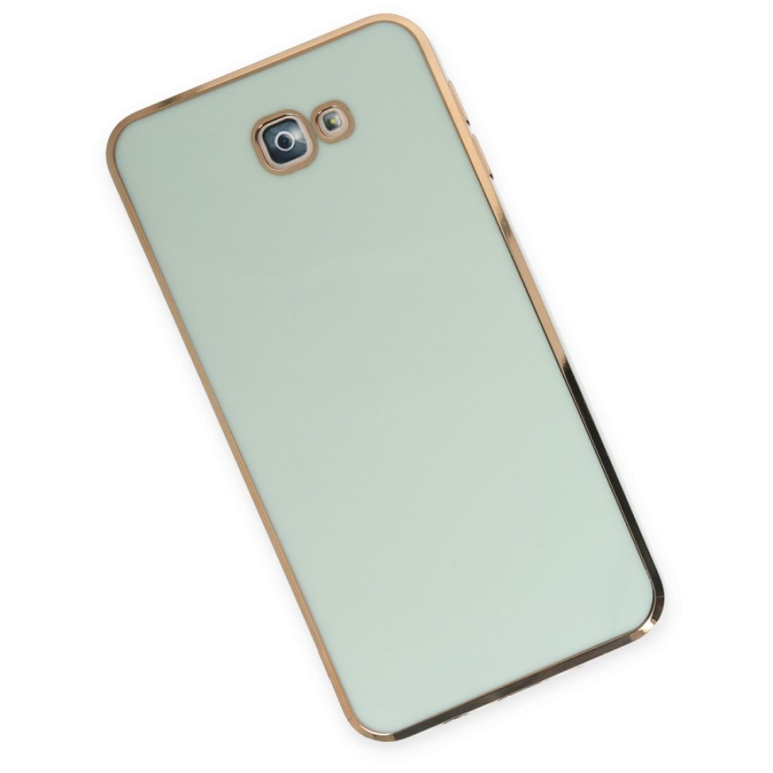  Samsung Galaxy J7 Prime Kılıf Volet Silikon - Açık Yeşil