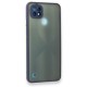  Realme C21 Kılıf Montreal Silikon Kapak - Lacivert