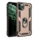  iPhone 11 Pro Kılıf Sofya Yüzüklü Silikon Kapak - Gold