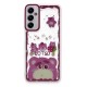  Samsung Galaxy A05S Kılıf Sweet Desenli Silikon Kapak - Pembe