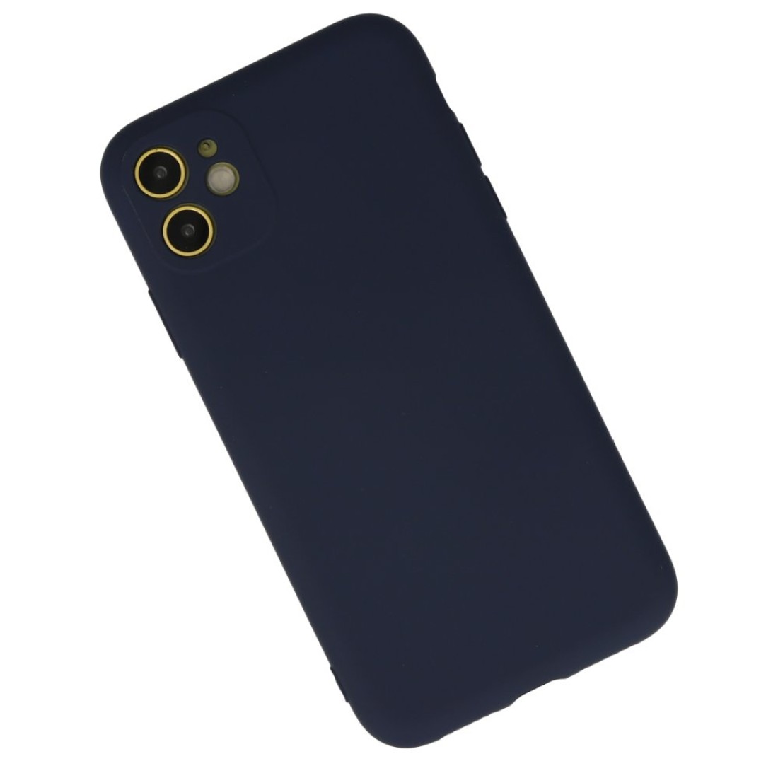 iPhone 12 Mini Kılıf Nano içi Kadife Silikon - Lacivert iPhone 12 Mini Kılıf Nano içi Kadife Silikon - Lacivert