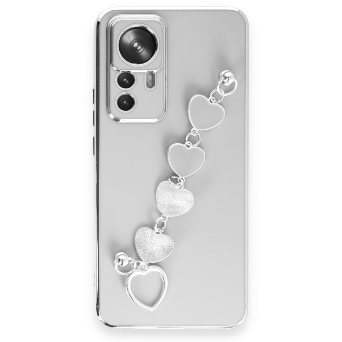  Xiaomi Mi 12T Pro Kılıf Esila Silikon - Beyaz