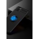  Huawei Y5P Kılıf Range Yüzüklü Silikon - Siyah-Mavi