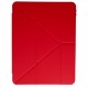  iPad 10.2 (7.nesil) Kılıf Kalemlikli Mars Tablet Kılıfı - Kırmızı