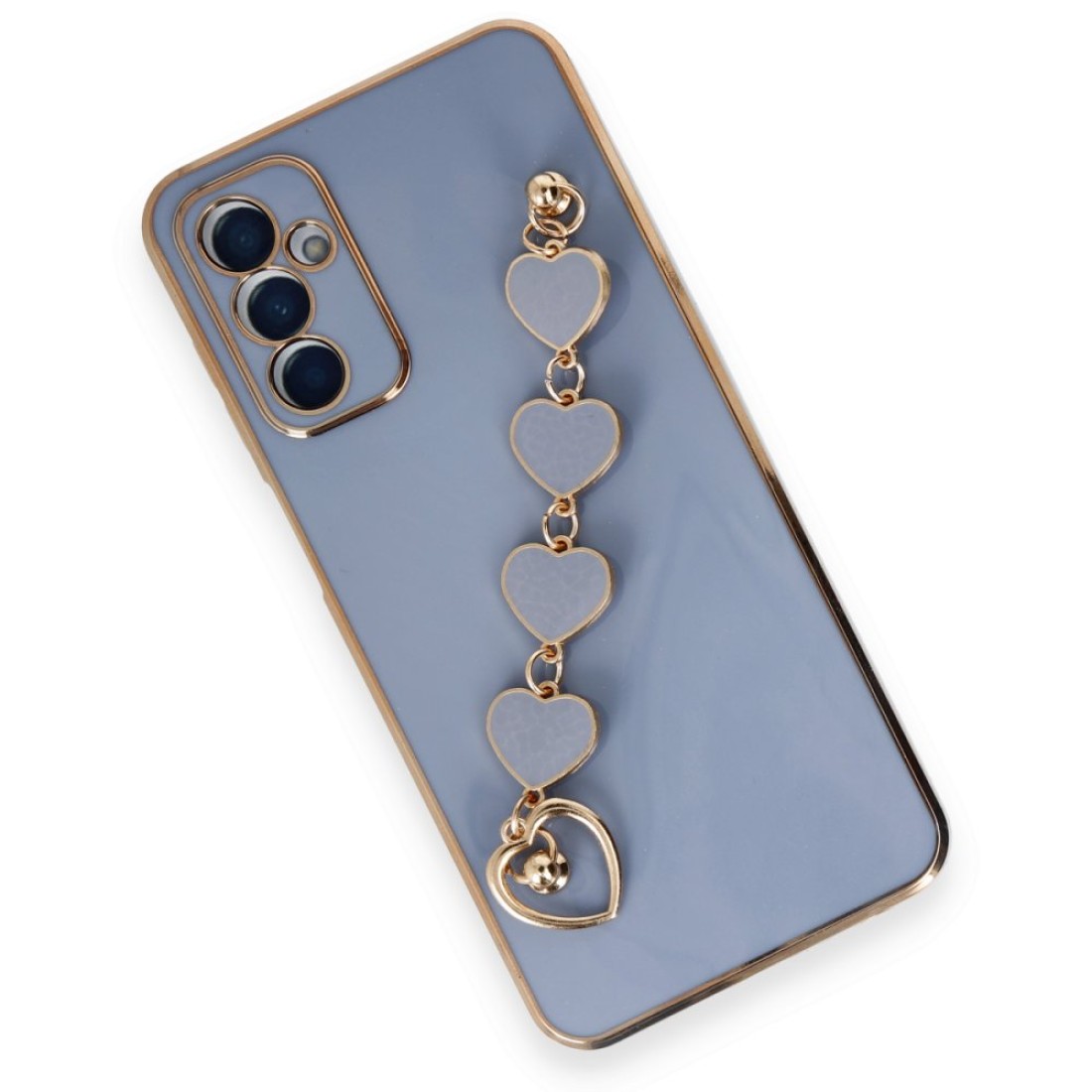  Samsung Galaxy A14 4G Kılıf Esila Silikon - Gri