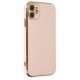 iPhone 12 Kılıf Volet Silikon - Pembe iPhone 12 Kılıf Volet Silikon - Pembe