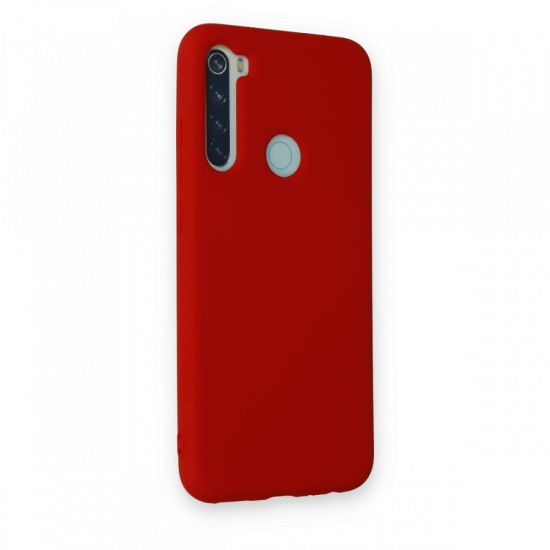 Xiaomi Redmi Note 8 Kılıf Nano içi Kadife Silikon - Kırmızı Xiaomi Redmi Note 8 Kılıf Nano içi Kadife Silikon - Kırmızı