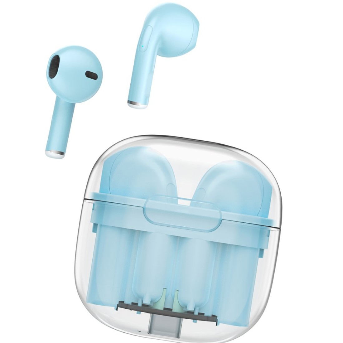  LS-09 Bluetooth 5.3 TWS Kablosuz Airpods Kulaklık - Mavi