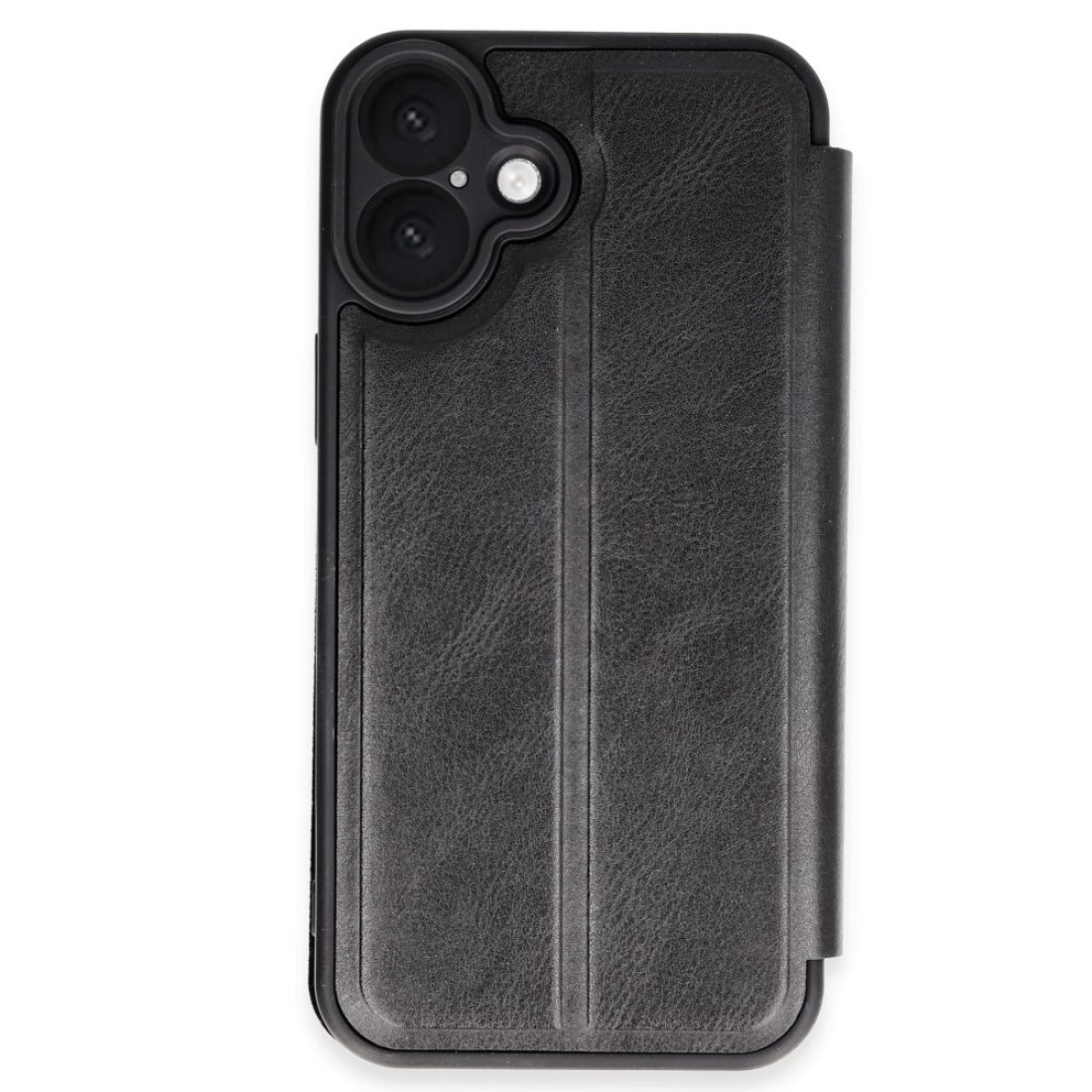  iPhone 16 Plus Kılıf Flip Cover - Siyah