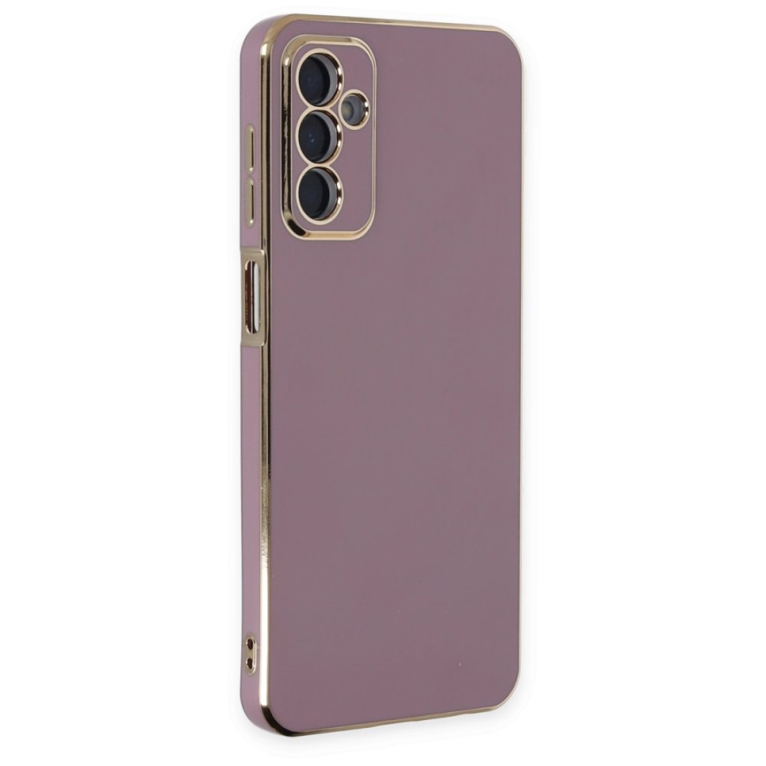  Samsung Galaxy M23 Kılıf Volet Silikon - Mor