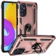  Samsung Galaxy M52 5G Kılıf Sofya Yüzüklü Silikon Kapak - Rose
