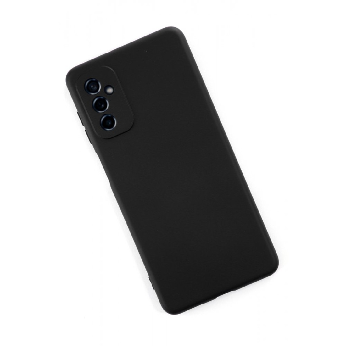 Samsung Galaxy M52 5G Kılıf Nano içi Kadife Silikon - Siyah Samsung Galaxy M52 5G Kılıf Nano içi Kadife Silikon - Siyah