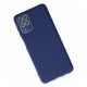 Samsung Galaxy M32 Kılıf Lansman Glass Kapak - Sky Blue Samsung Galaxy M32 Kılıf Lansman Glass Kapak - Sky Blue