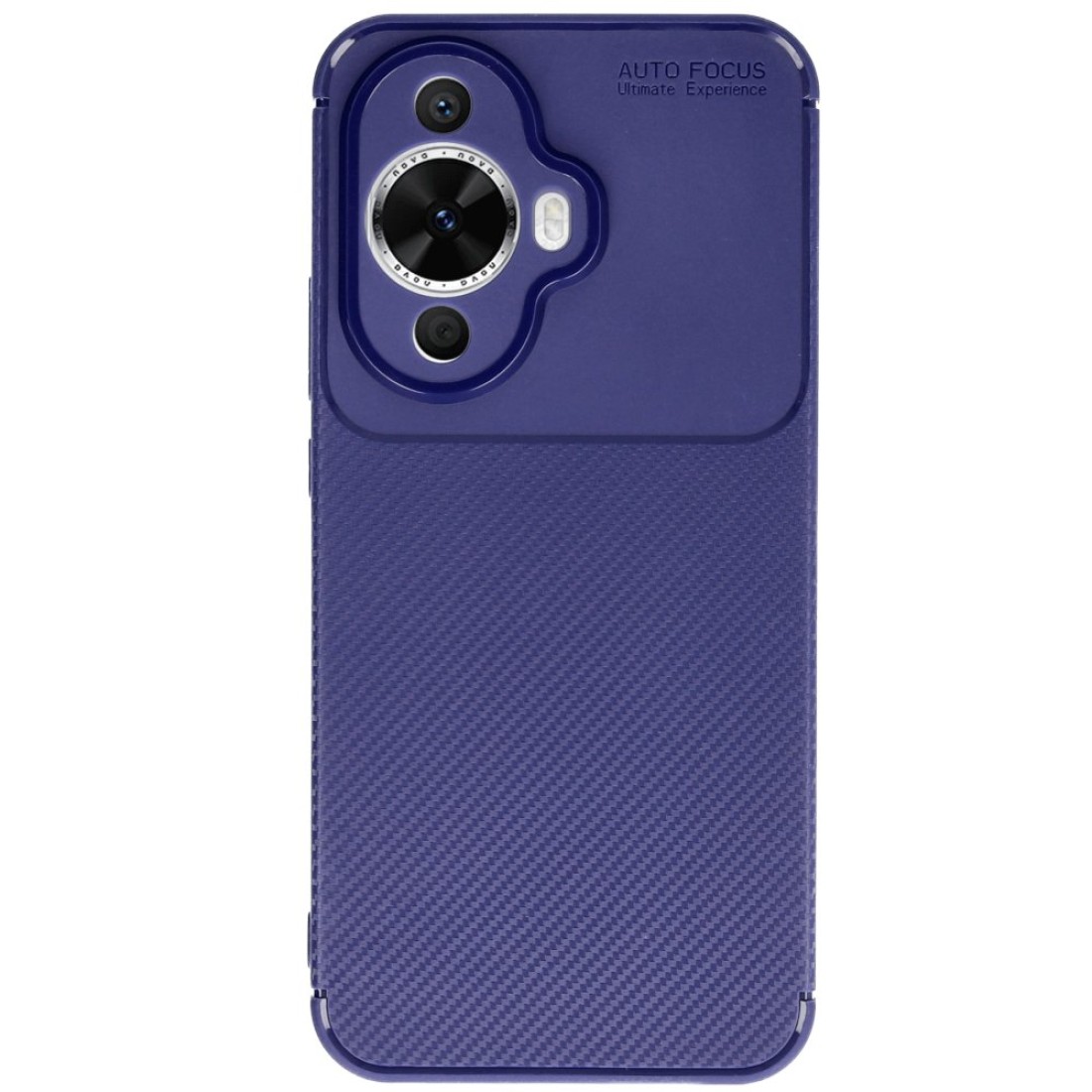  Huawei Nova 12S Kılıf Auto Focus Karbon Kapak - Lacivert