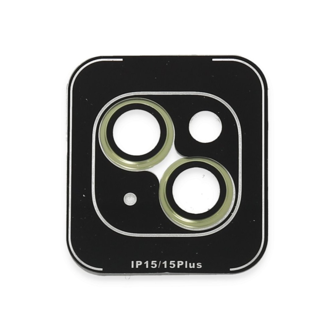 Joko iPhone 15 Plus PVD Metal Kamera Lens - Sarı