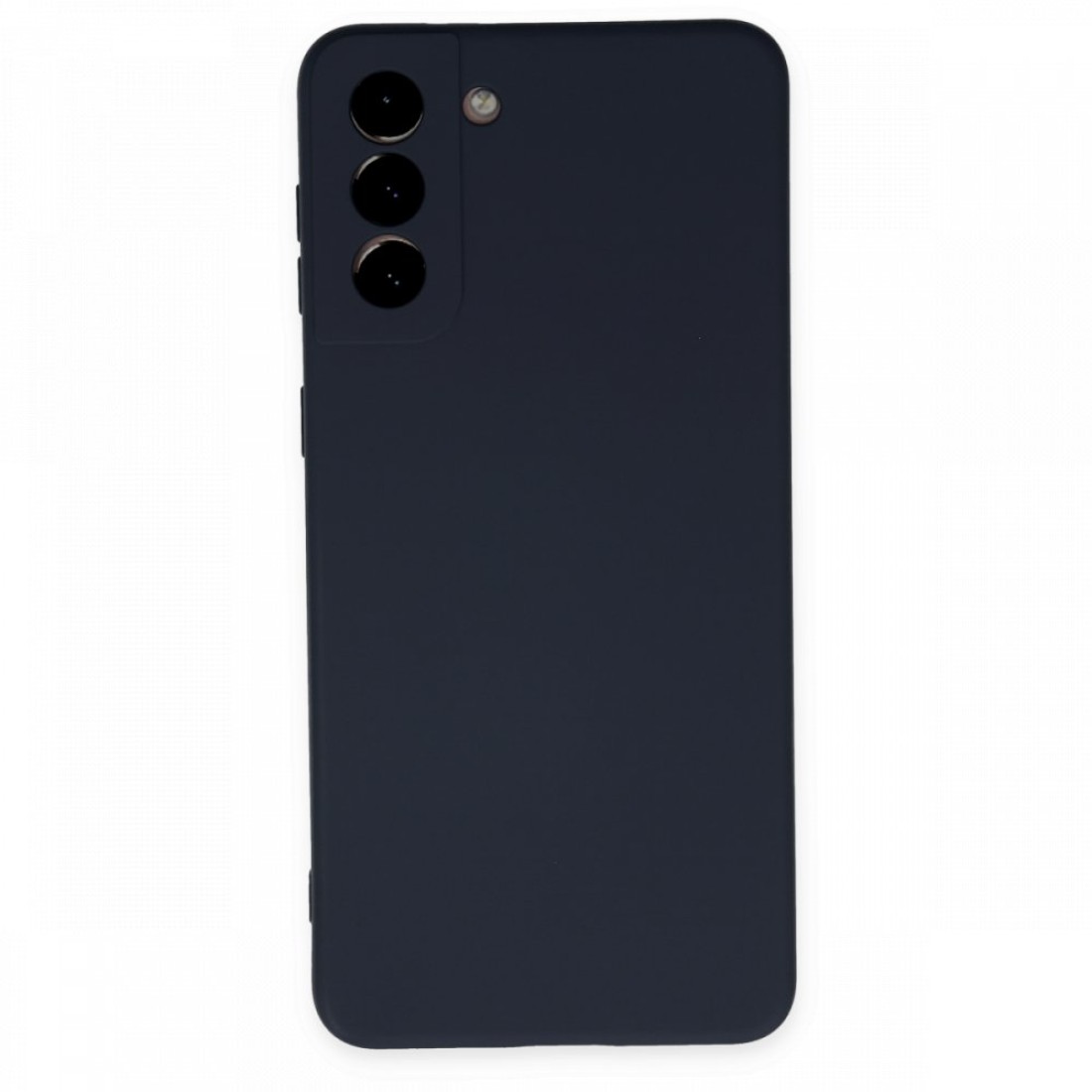  Samsung Galaxy S21 Plus Kılıf Nano içi Kadife Silikon - Lacivert