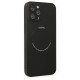  iPhone 12 Pro Kılıf Jack Magneticsafe Lens Silikon - Siyah