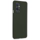  One Plus 9 Pro Kılıf Nano içi Kadife Silikon - Koyu Yeşil