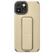  iPhone 14 Plus Kılıf Mega Standlı Silikon - Gold