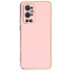  One Plus 9 Pro Kılıf Volet Silikon - Pembe