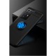Huawei P40 Pro Kılıf Range Yüzüklü Silikon - Siyah-Mavi Huawei P40 Pro Kılıf Range Yüzüklü Silikon - Siyah-Mavi