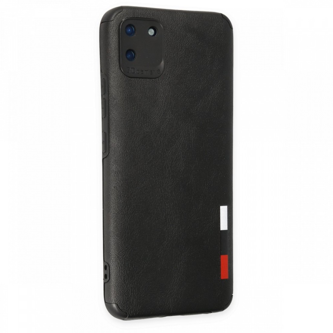  Realme C11 Kılıf Loop Deri Silikon - Siyah