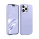 iPhone 15 Pro Max Kılıf First Silikon - Lila iPhone 15 Pro Max Kılıf First Silikon - Lila