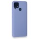 Realme C25 Kılıf Nano içi Kadife Silikon - Lila