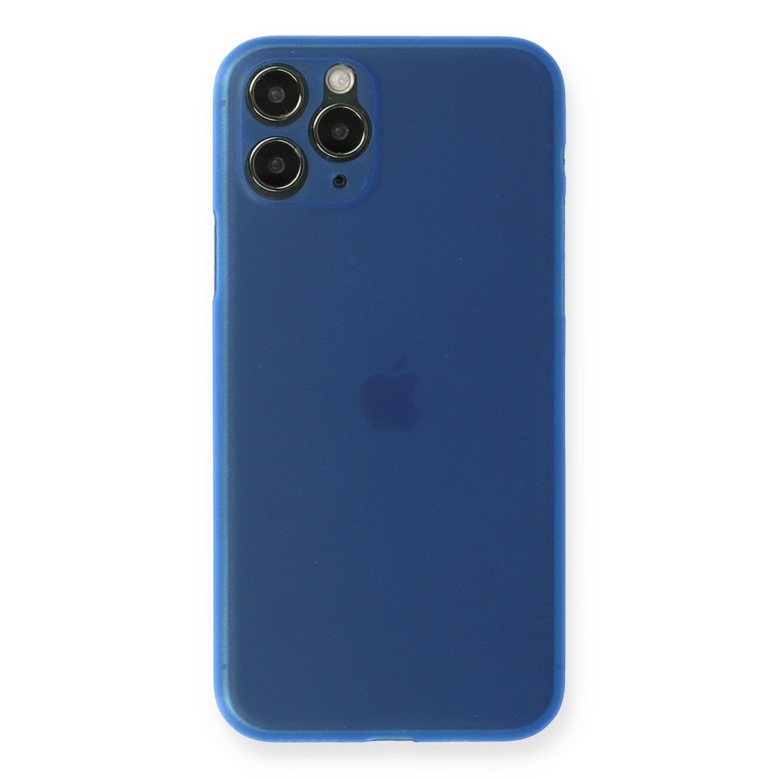 iPhone 11 Pro Kılıf PP Ultra İnce Kapak - Mavi iPhone 11 Pro Kılıf PP Ultra İnce Kapak - Mavi