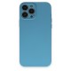 iPhone 15 Pro Max Kılıf Nano içi Kadife Silikon - Mavi iPhone 15 Pro Max Kılıf Nano içi Kadife Silikon - Mavi