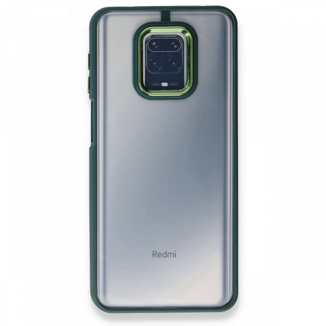 Xiaomi Redmi Note 9S Kılıf Dora Kapak - Haki Yeşil Xiaomi Redmi Note 9S Kılıf Dora Kapak - Haki Yeşil