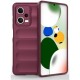  Xiaomi Poco X5 Pro 5G Kılıf Optimum Silikon - Bordo
