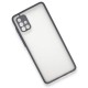  Samsung Galaxy A71 Kılıf Montreal Silikon Kapak - Gri