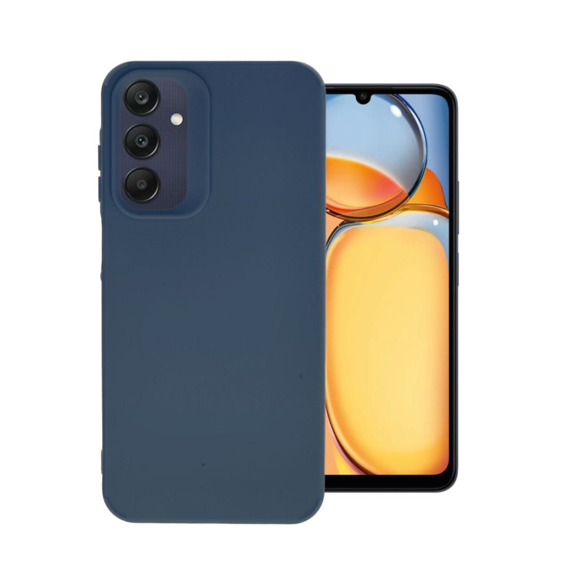 Samsung Galaxy A05S Kılıf Petro Silikon - Lacivert