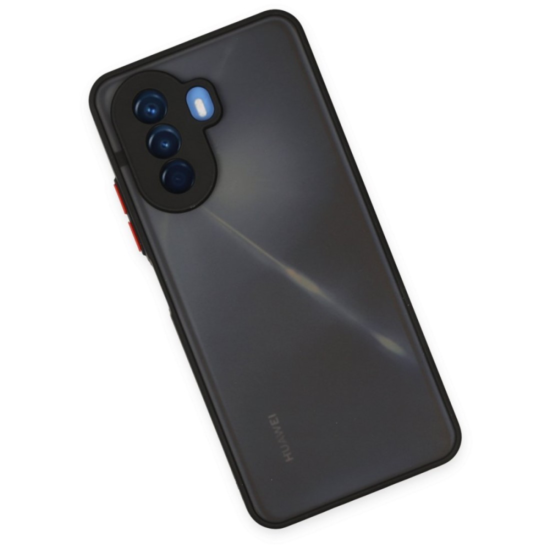  Huawei Nova Y70 Kılıf Montreal Silikon Kapak - Siyah