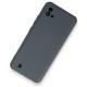  Realme C11 2021 Kılıf Nano içi Kadife Silikon - Gri