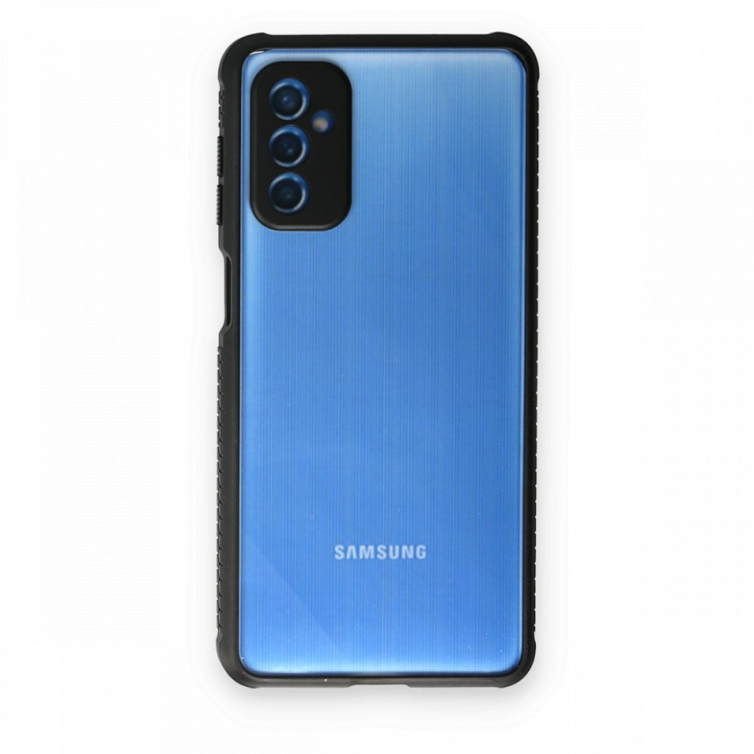  Samsung Galaxy M52 5G Kılıf Miami Şeffaf Silikon - Siyah