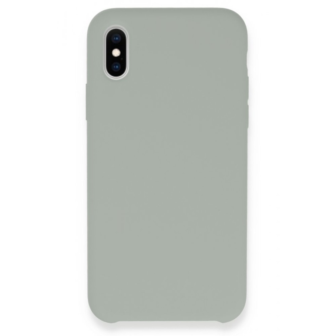  iPhone XS Max Kılıf Lansman Legant Silikon - Açık Gri