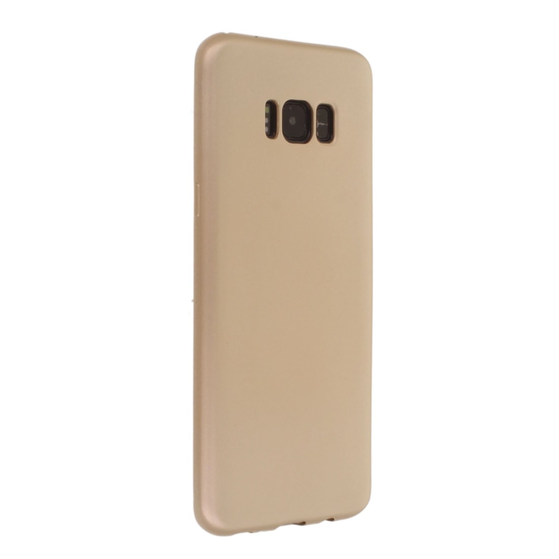  Samsung Galaxy S8 Plus Kılıf First Silikon - Gold