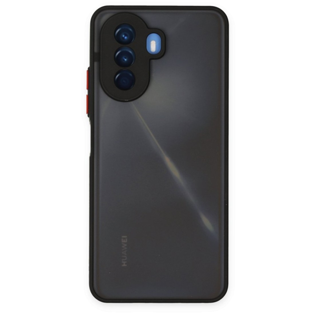  Huawei Nova Y70 Kılıf Montreal Silikon Kapak - Siyah